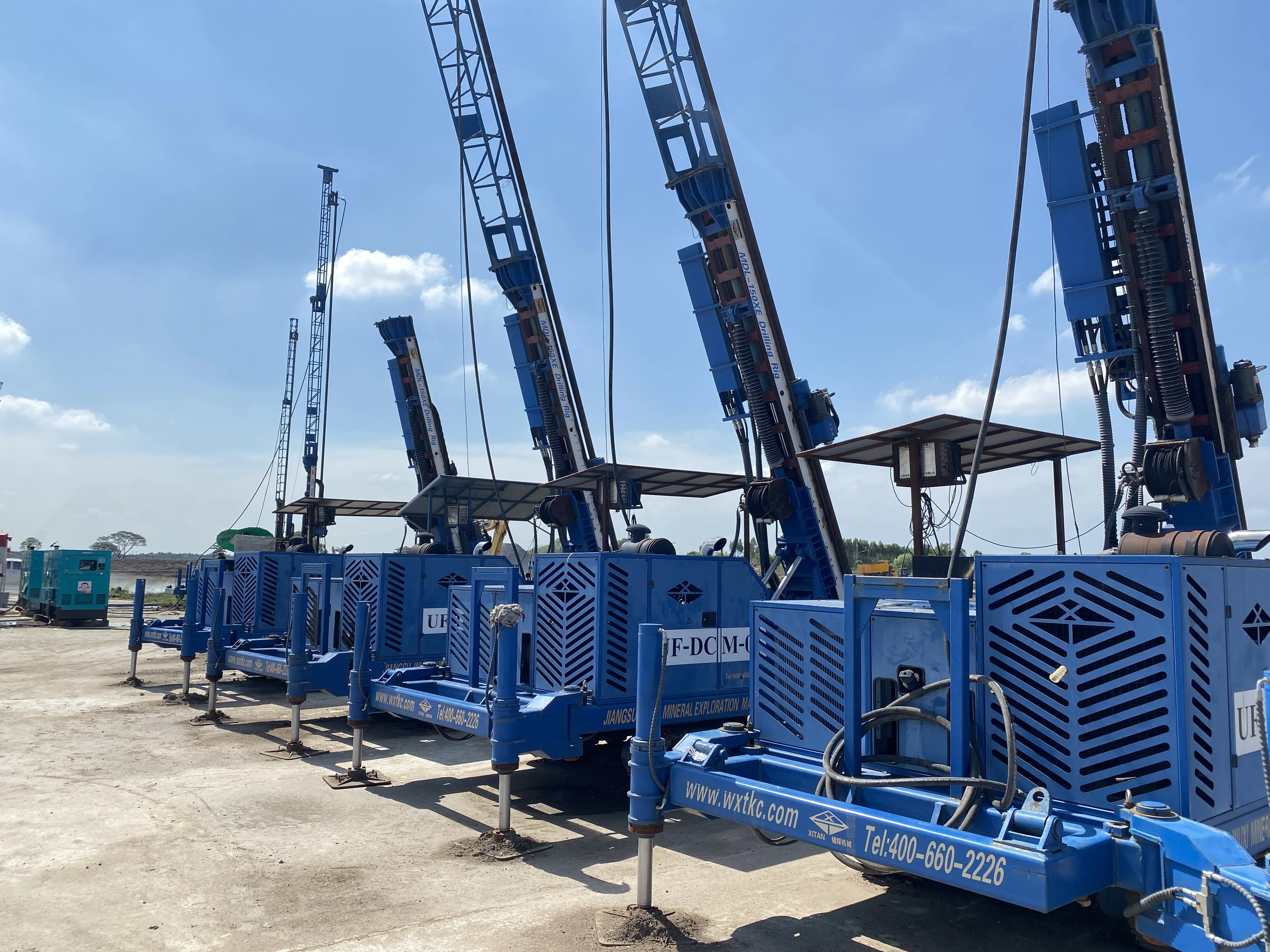 EIGHT XITAN 150XE RIGS JOIN SANY HEAVY INDUSTRY (THAILAND) FOR A LANDMARK PROJECT IN BANGKOK