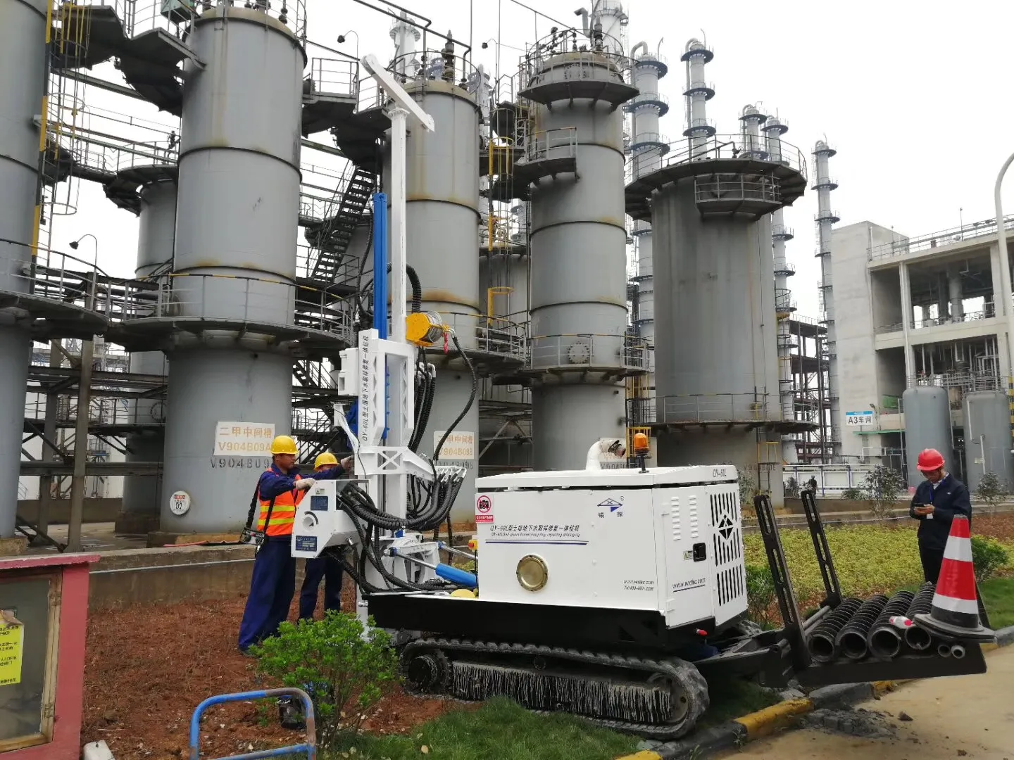 SOIL AND GROUNDWATER SAMPLING CONSTRUCTION, ZHENJIANG, JIANGSU