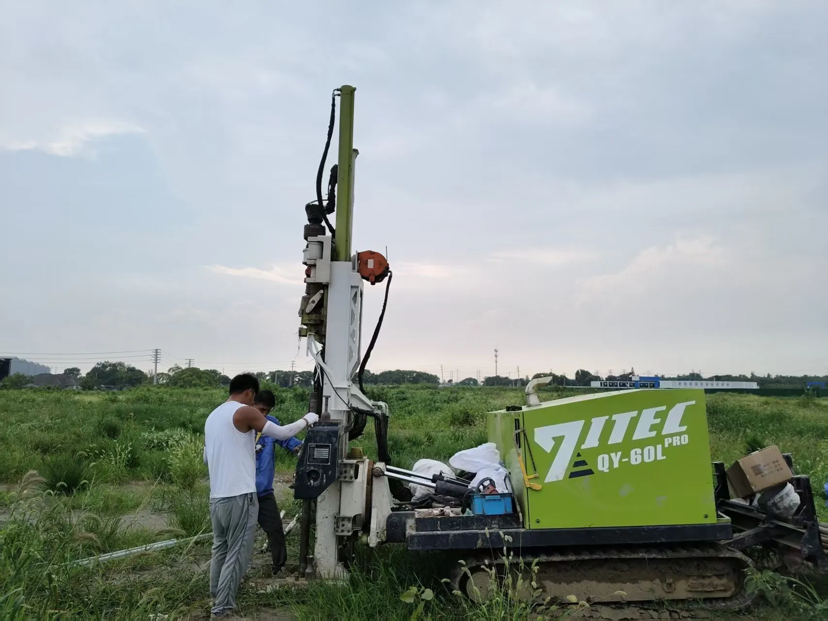 SOIL SAMPLING PROJECT AT THE SHANGHAI PUDONG AIRPORT PLOT