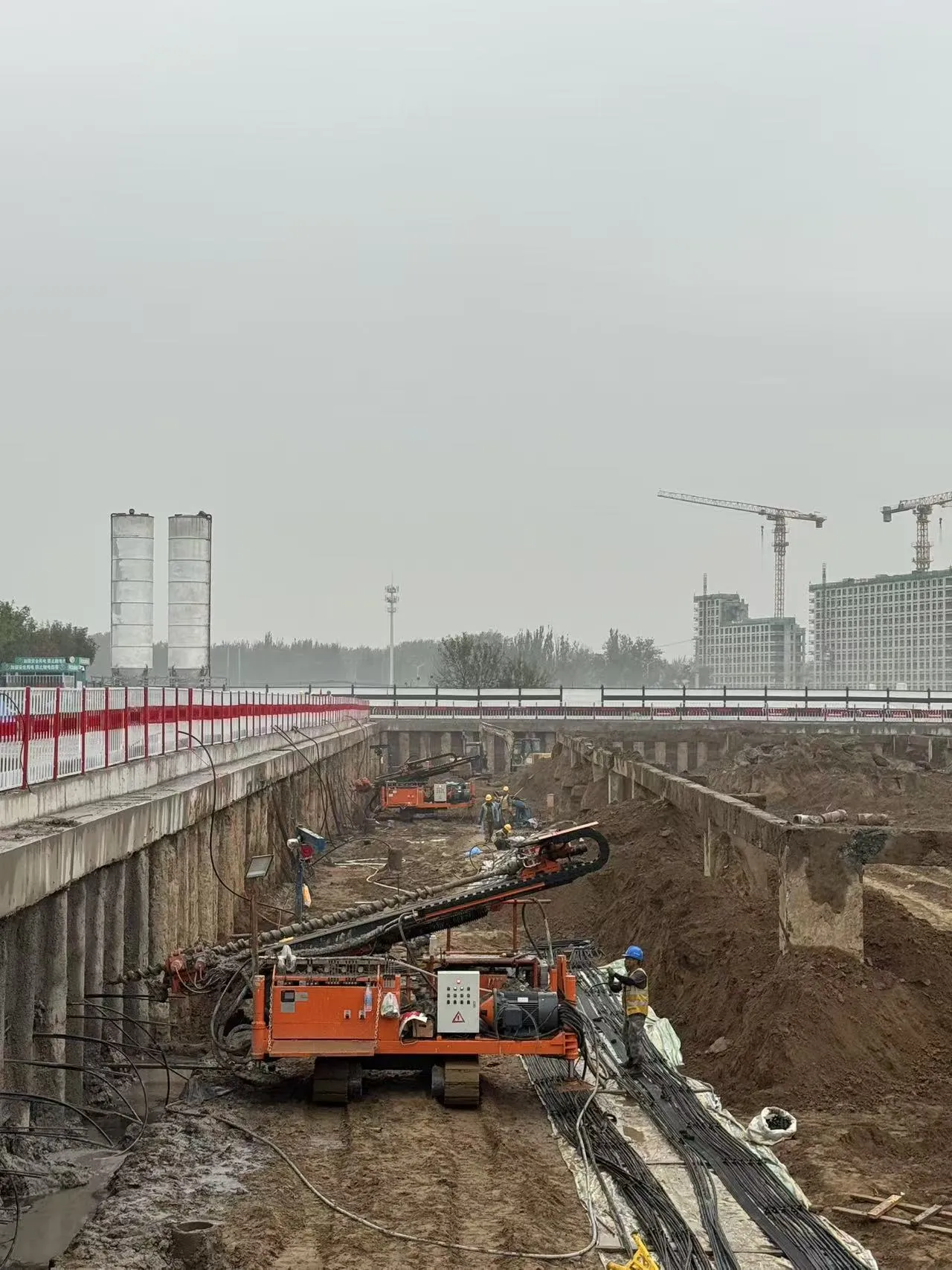 FOUNDATION PIT ANCHORING PROJECT, BEIJING LIANGXIANG UNIVERSITY TOWN